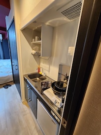The kitchen.