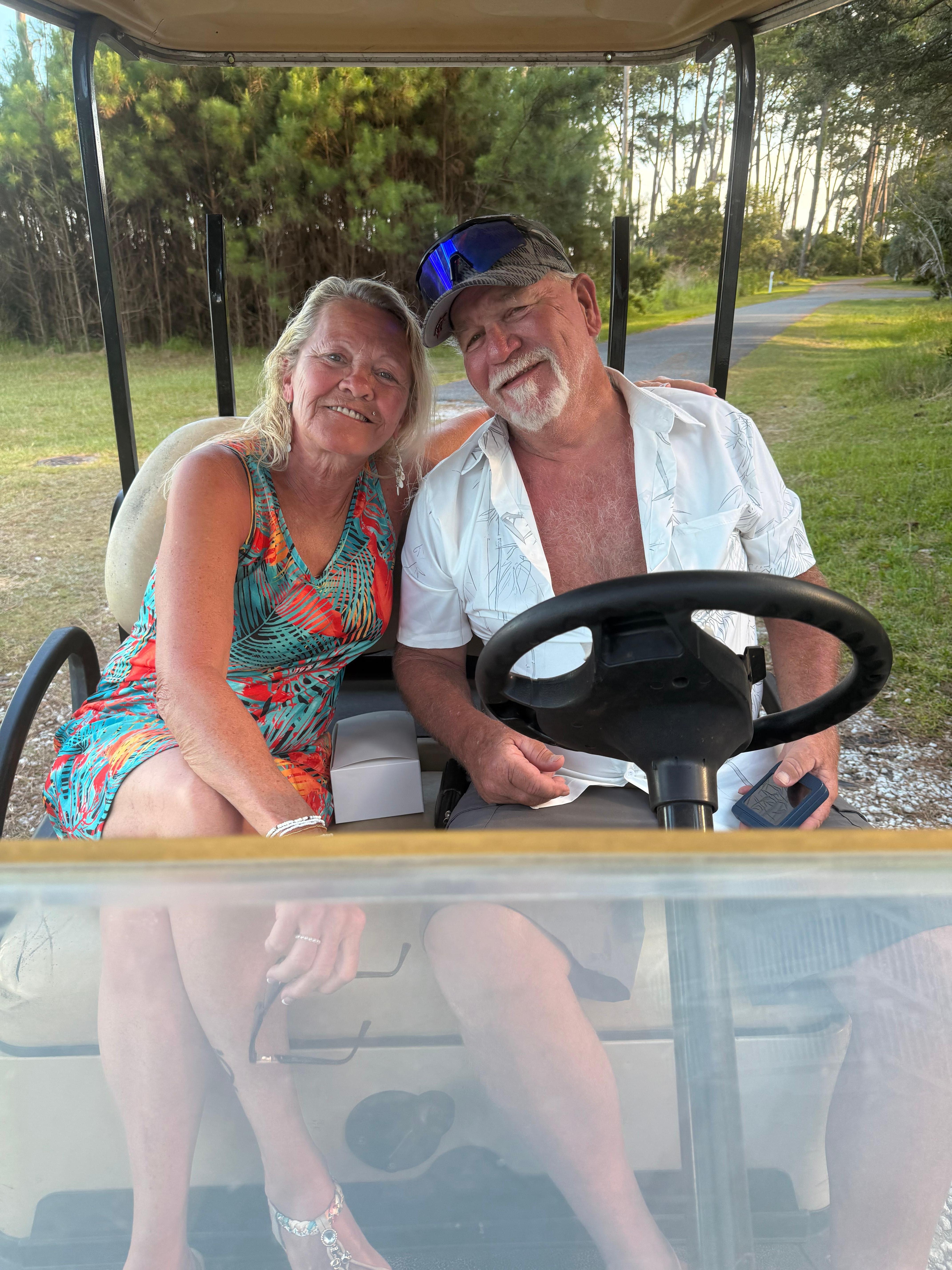 Our wedding on the island!