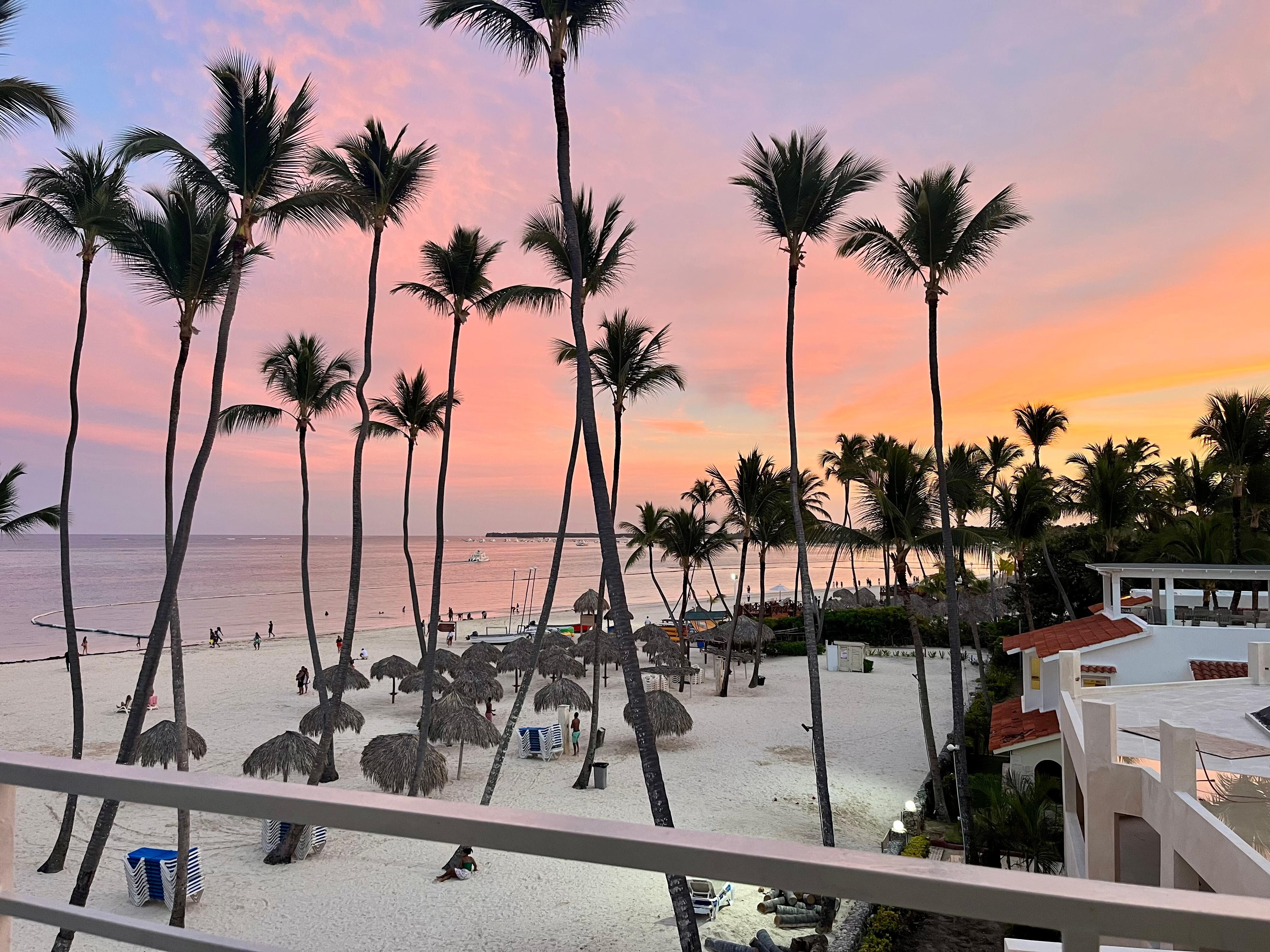 View from the balcony