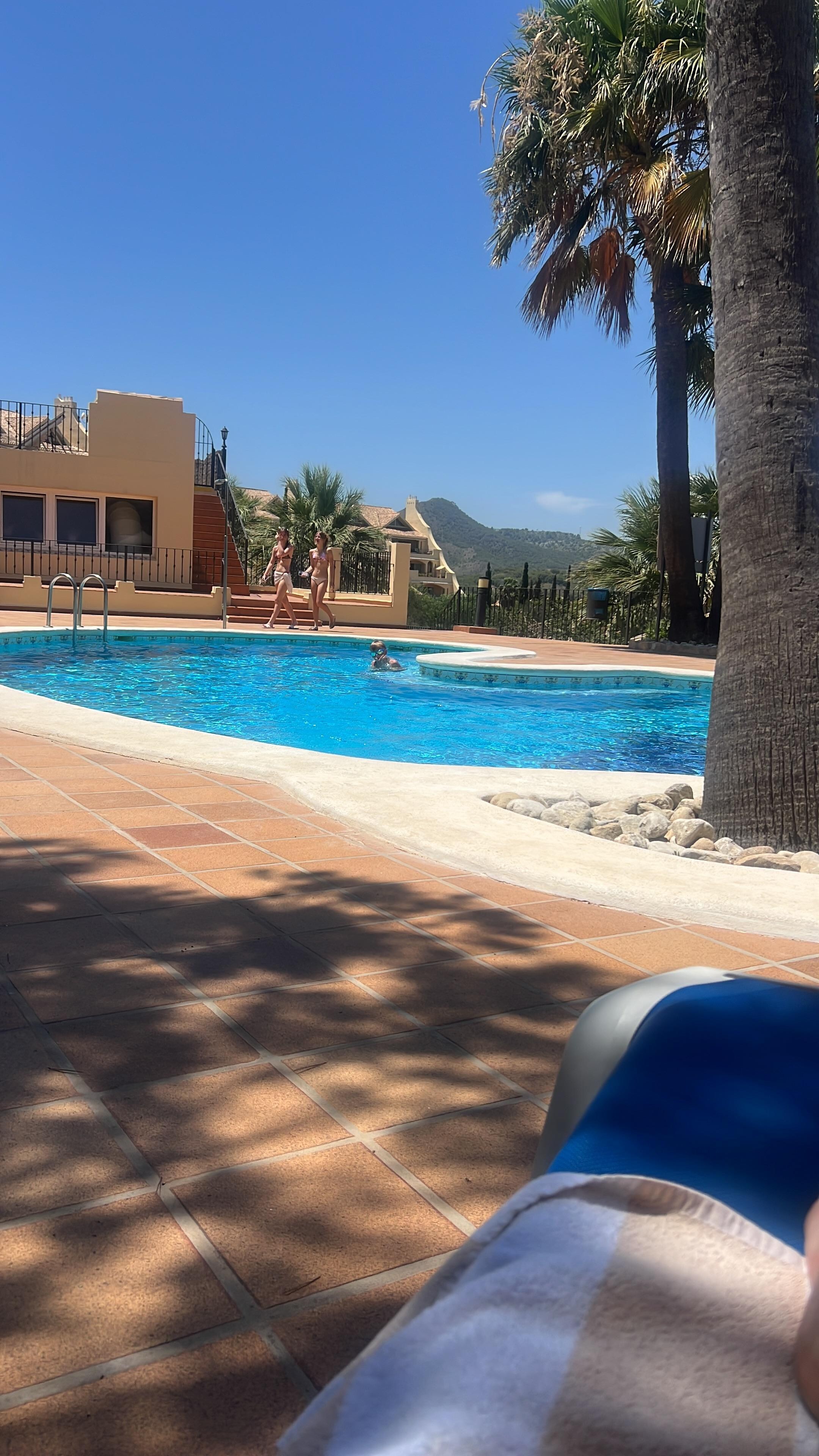 The closest pool, 2 minute walk 