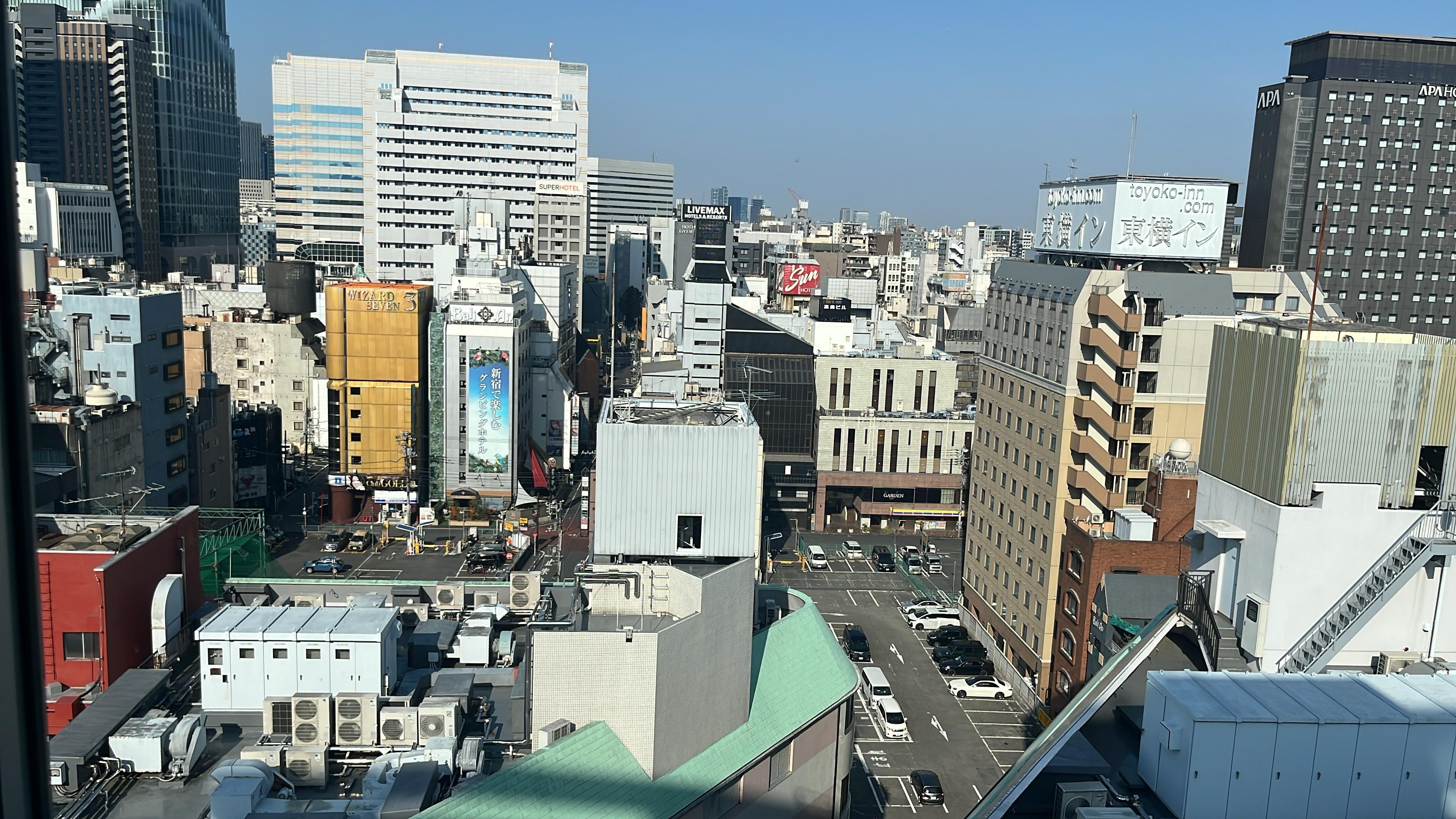 View from the restaurant.