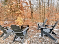 Firewood provided along with smore kits