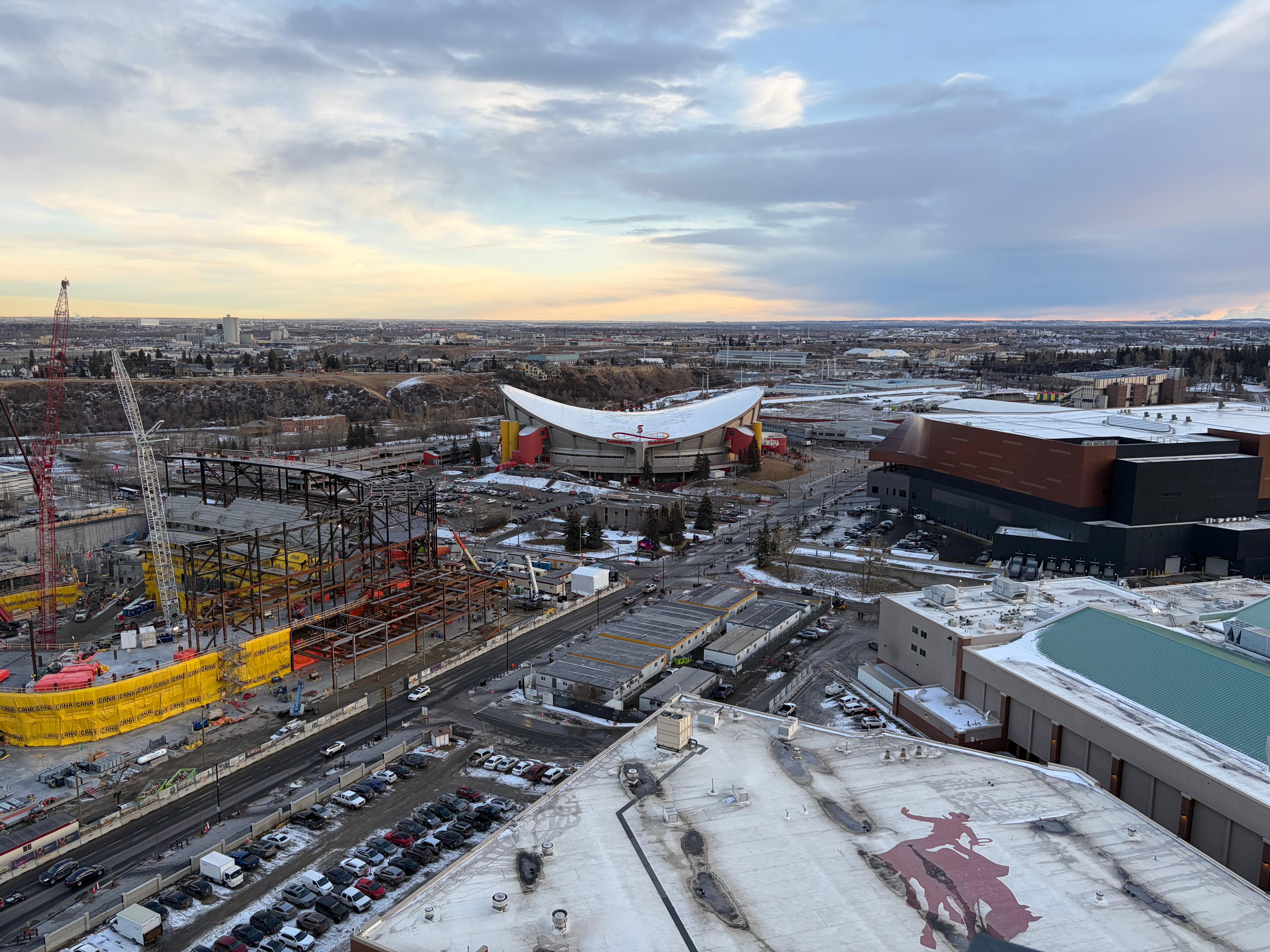 View from the balcony