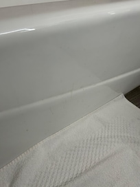 Unidentified substance on tub