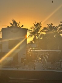 Sunset from back deck