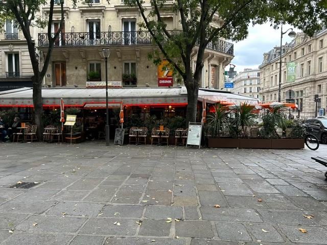 Restaurant right outside.  Excellent