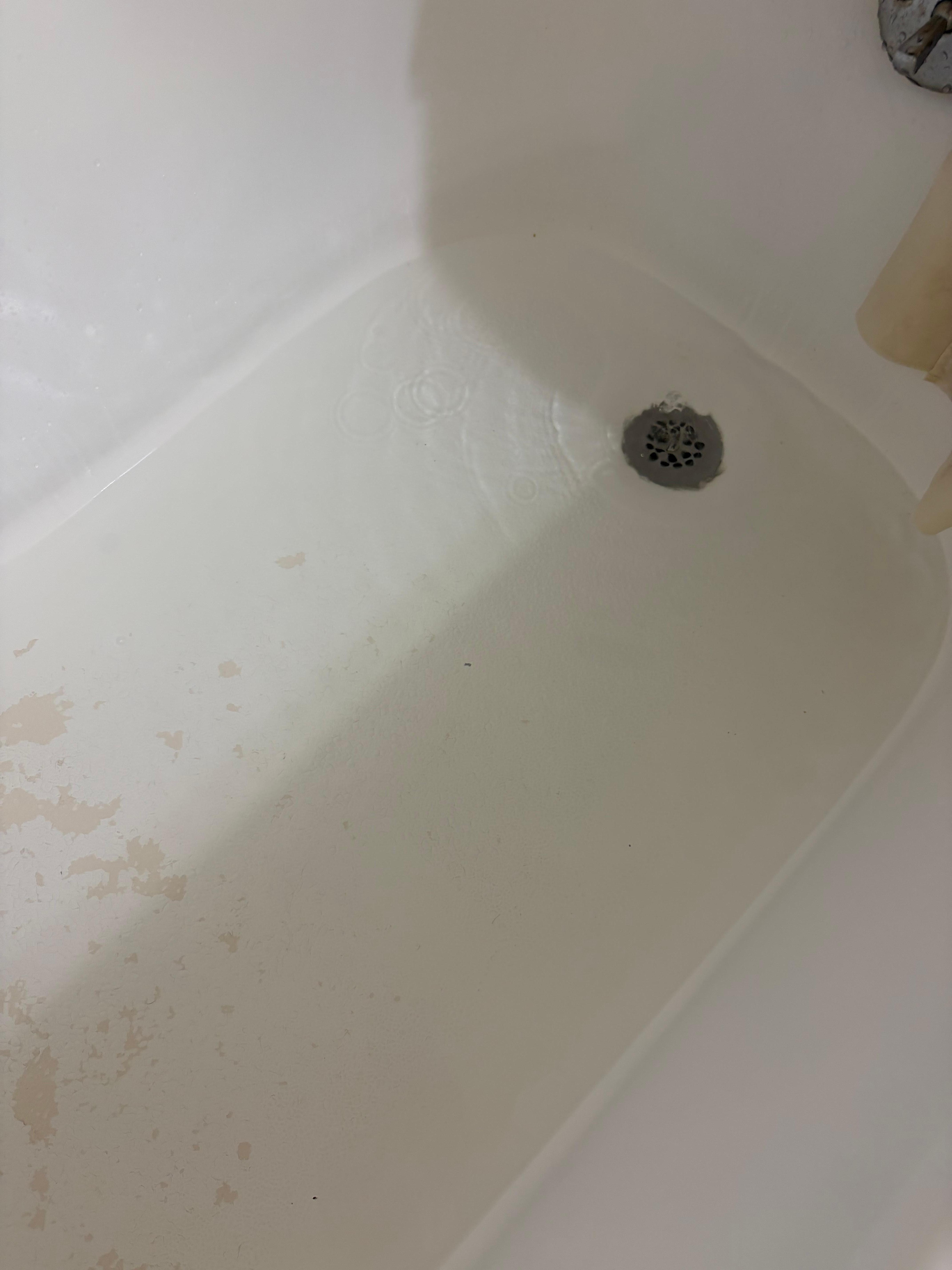 Tub would not drain and after seeing the soap wrapper I wonder was it even cleaned 