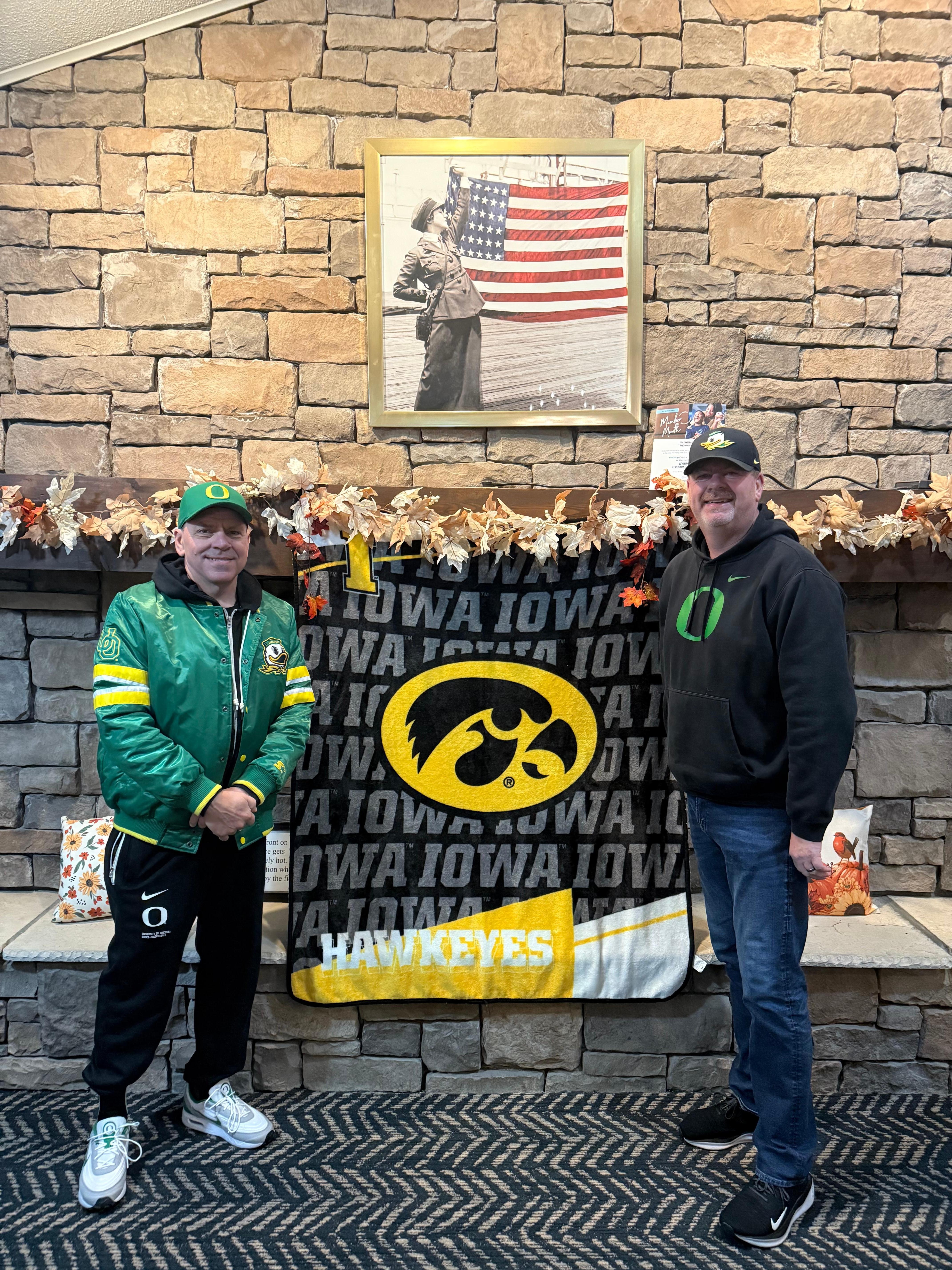 GO DUCKS! 
Thanks for the awesome Midwest hospitality! 