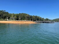 View on the boat we rented