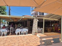 Breakfast area at hotel