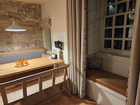 Interior - Window Seat + Dining Table
