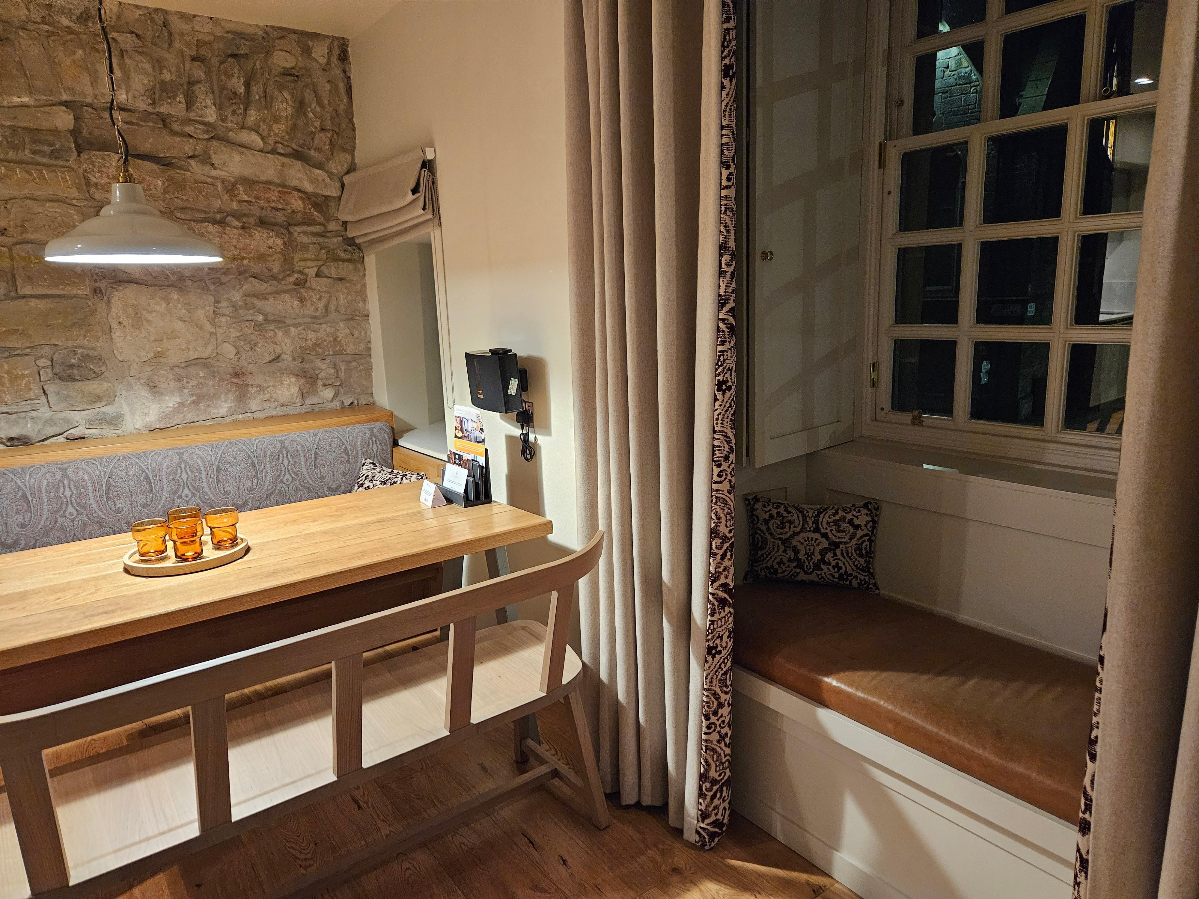 Interior - Window Seat + Dining Table
