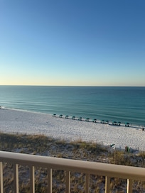 From the balcony looking south east.