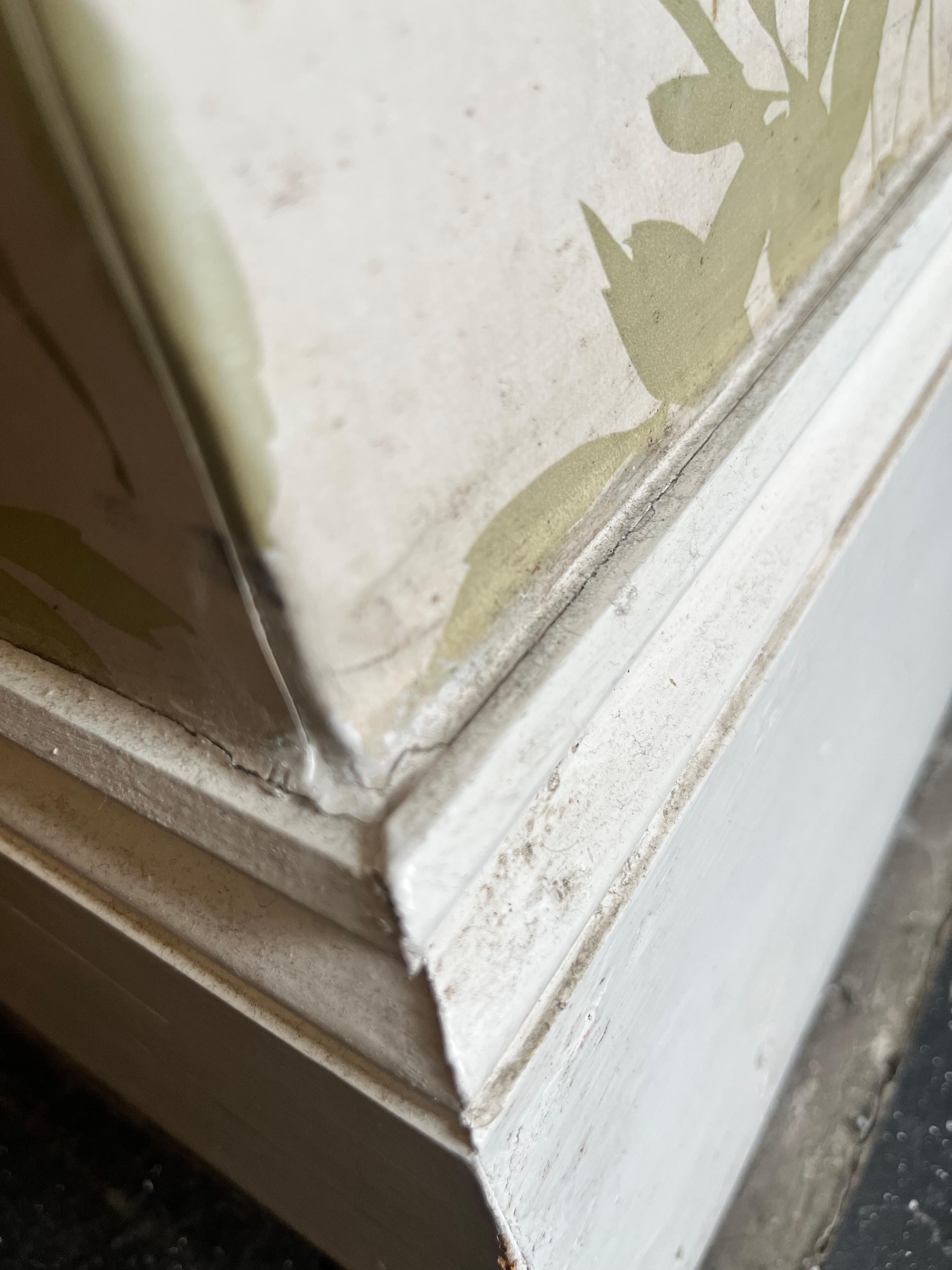 Dirty baseboards