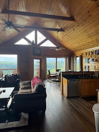 View of main area from front door
