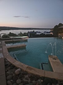 Adult infinity pool