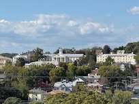 View from the hotel’s cupola.