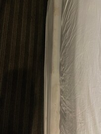Stains all over the box spring