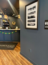 Beautiful lobby and front desk