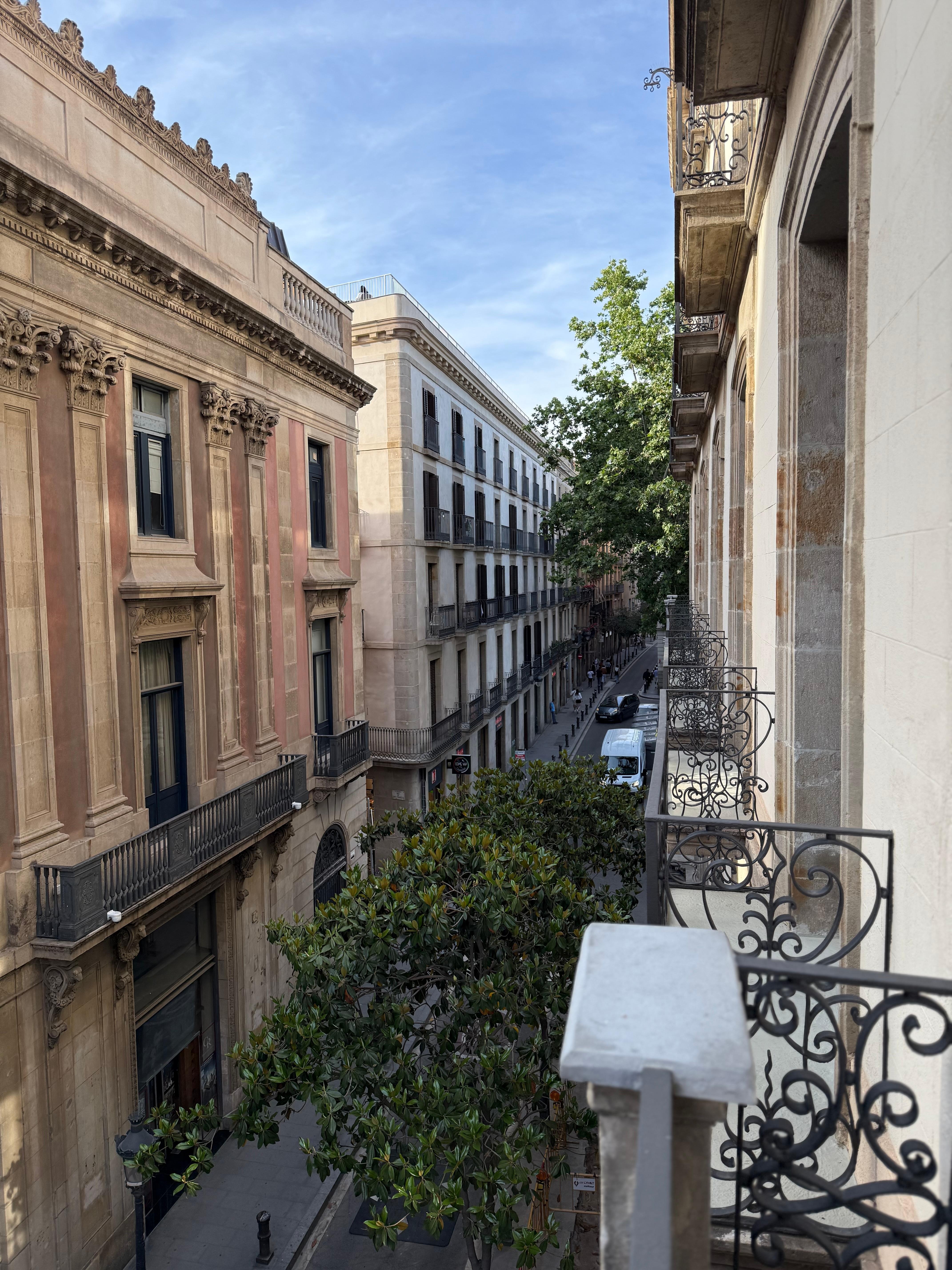 View from balcony