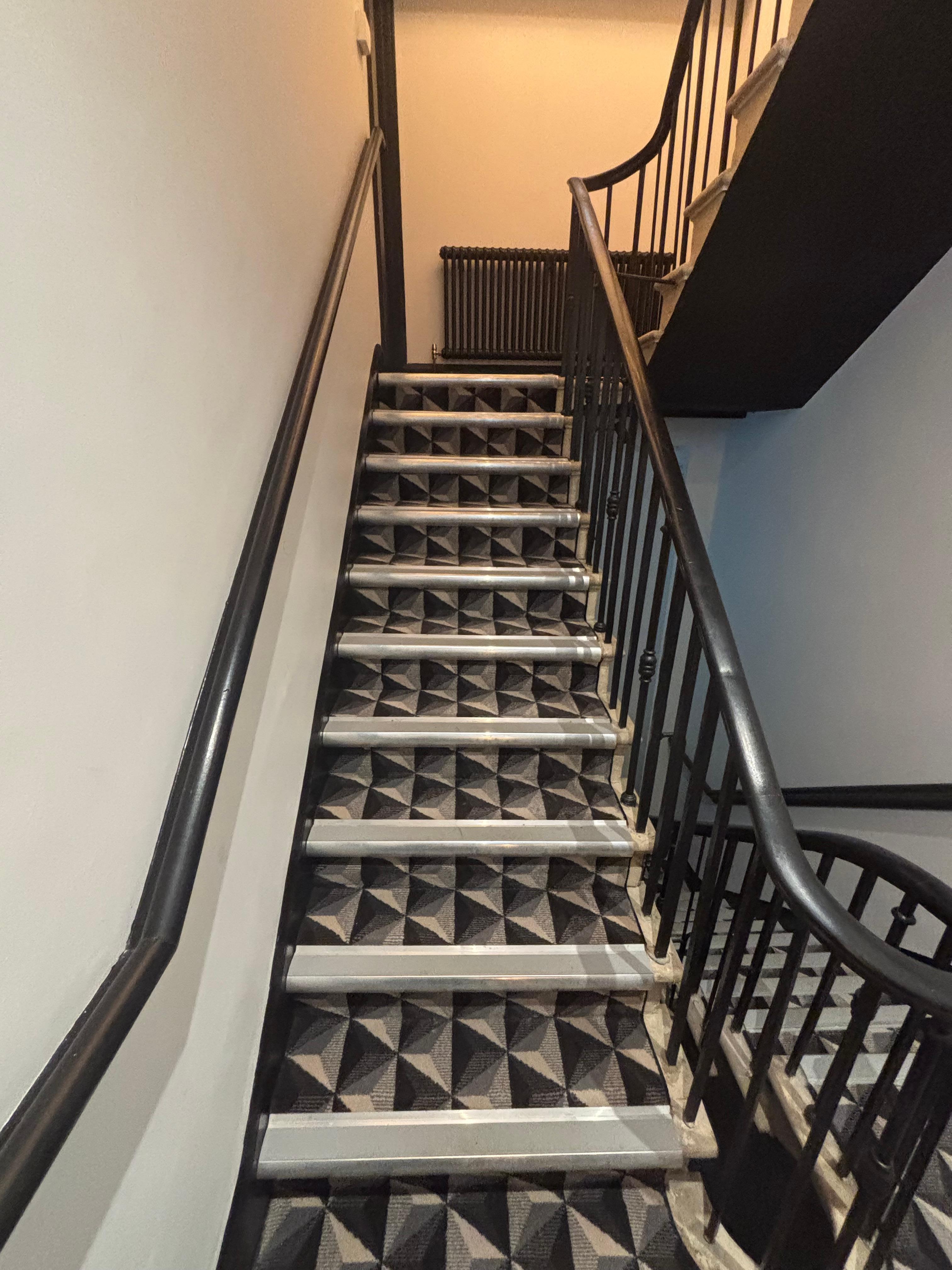 Third flight of stairs