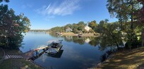 Panoramic view from the deck