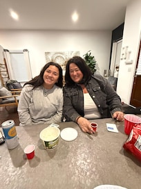 Downstairs living area