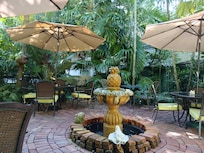 Garden area to have breakfast!