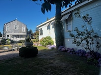 House with Sextant Wines in the background