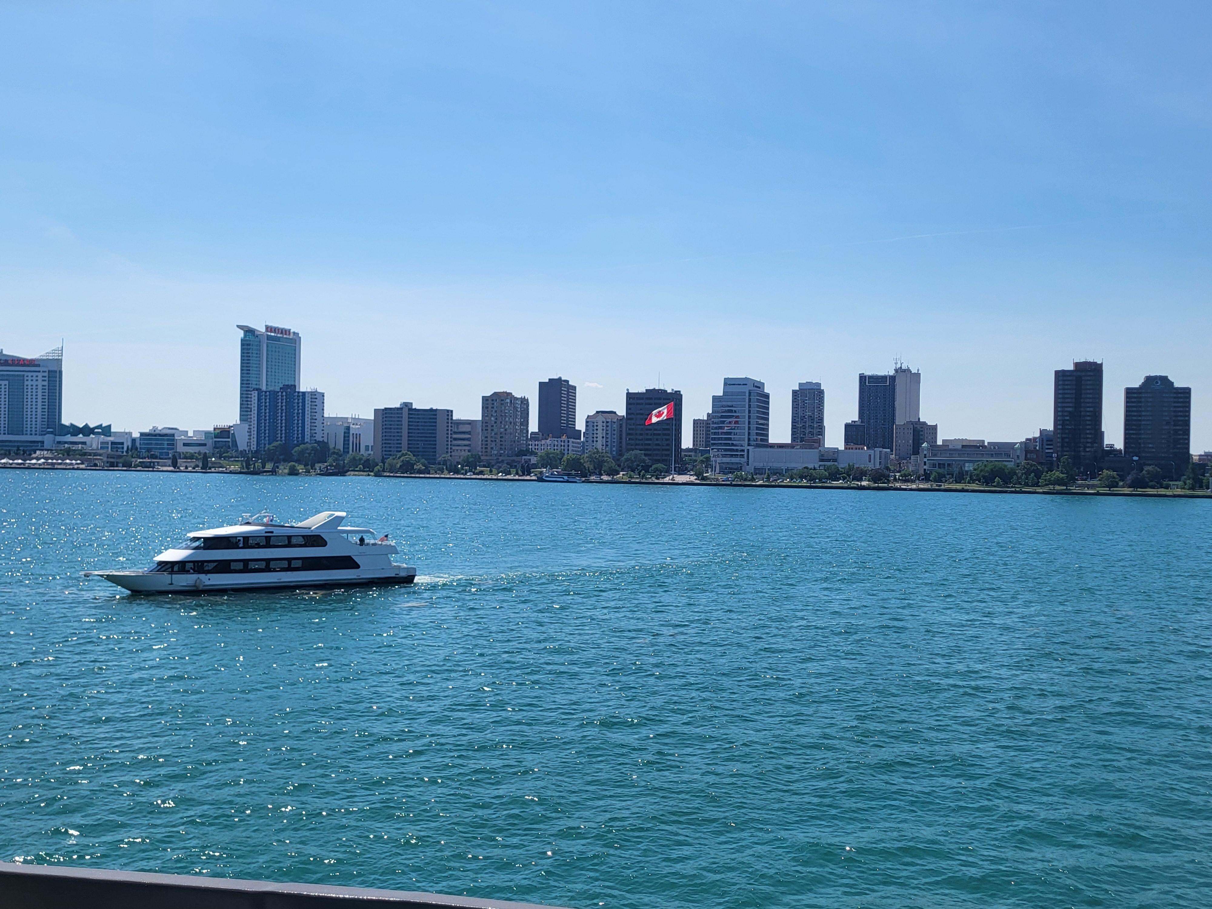 Windsor skyline and the river