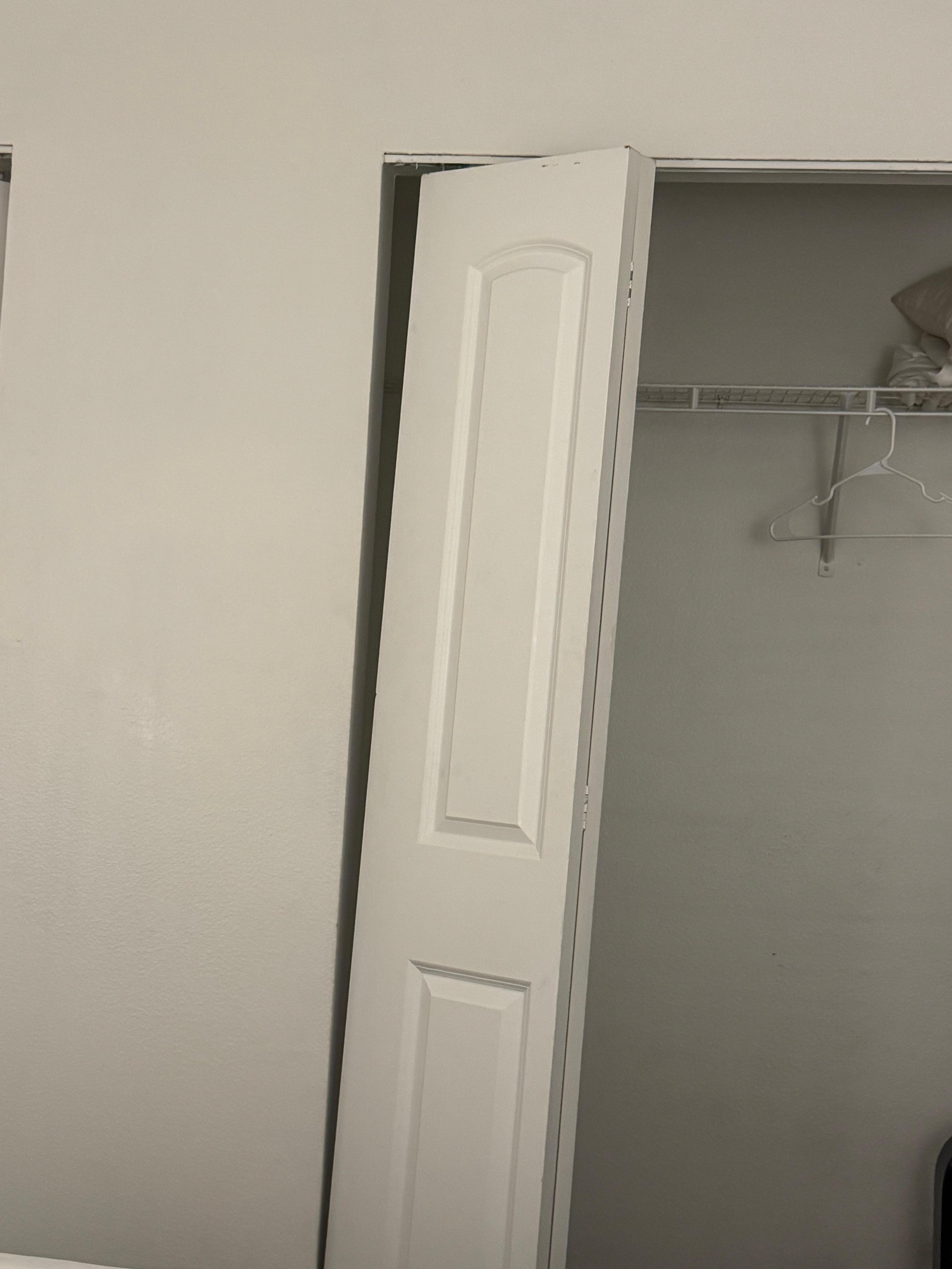 Two broken doors