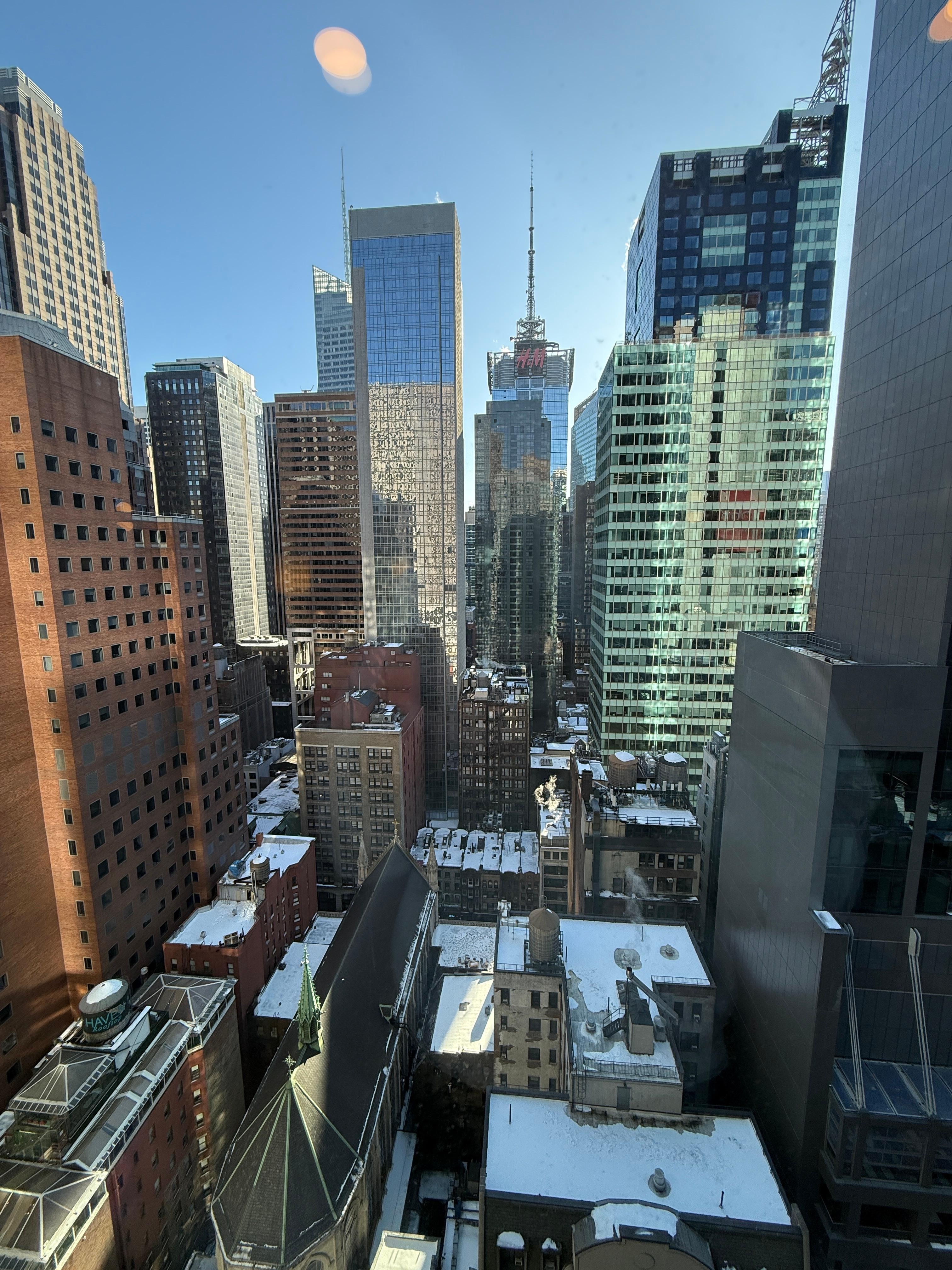 Blick aus dem Zimmer