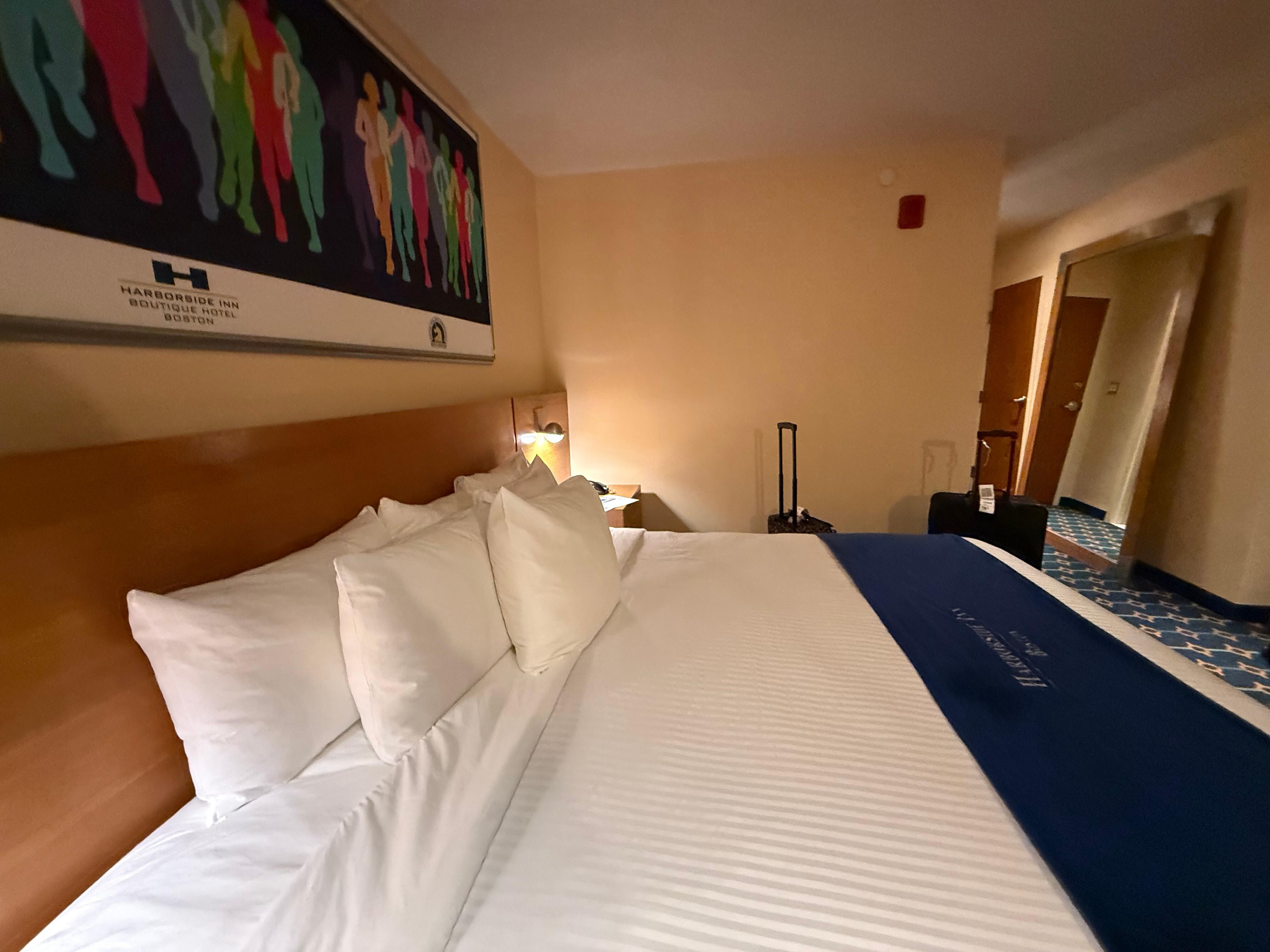 Comfortable rooms with great hotel location. 