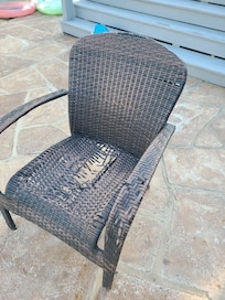 Outdoor furniture (not nice)