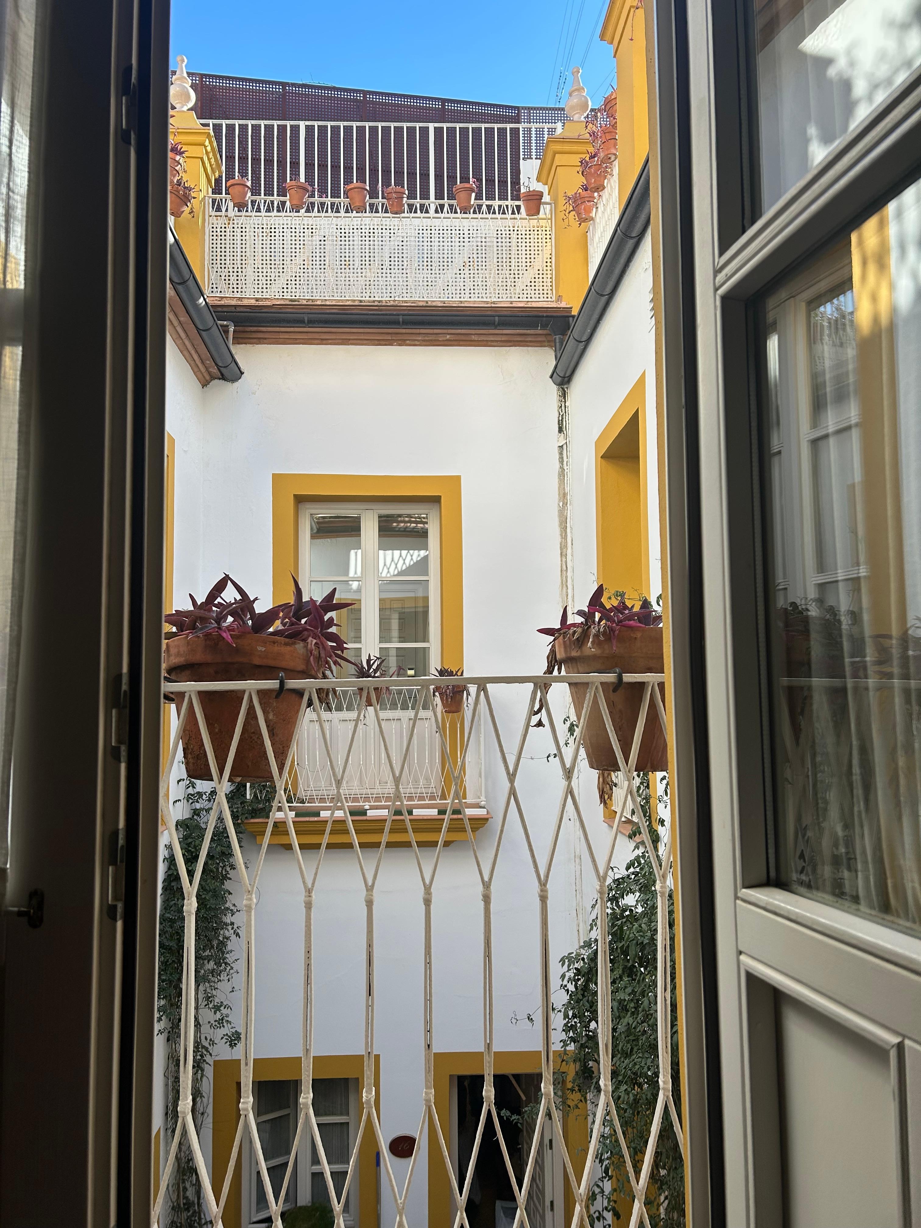 View from our balcony