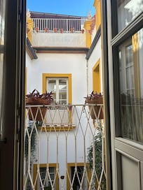 View from our balcony