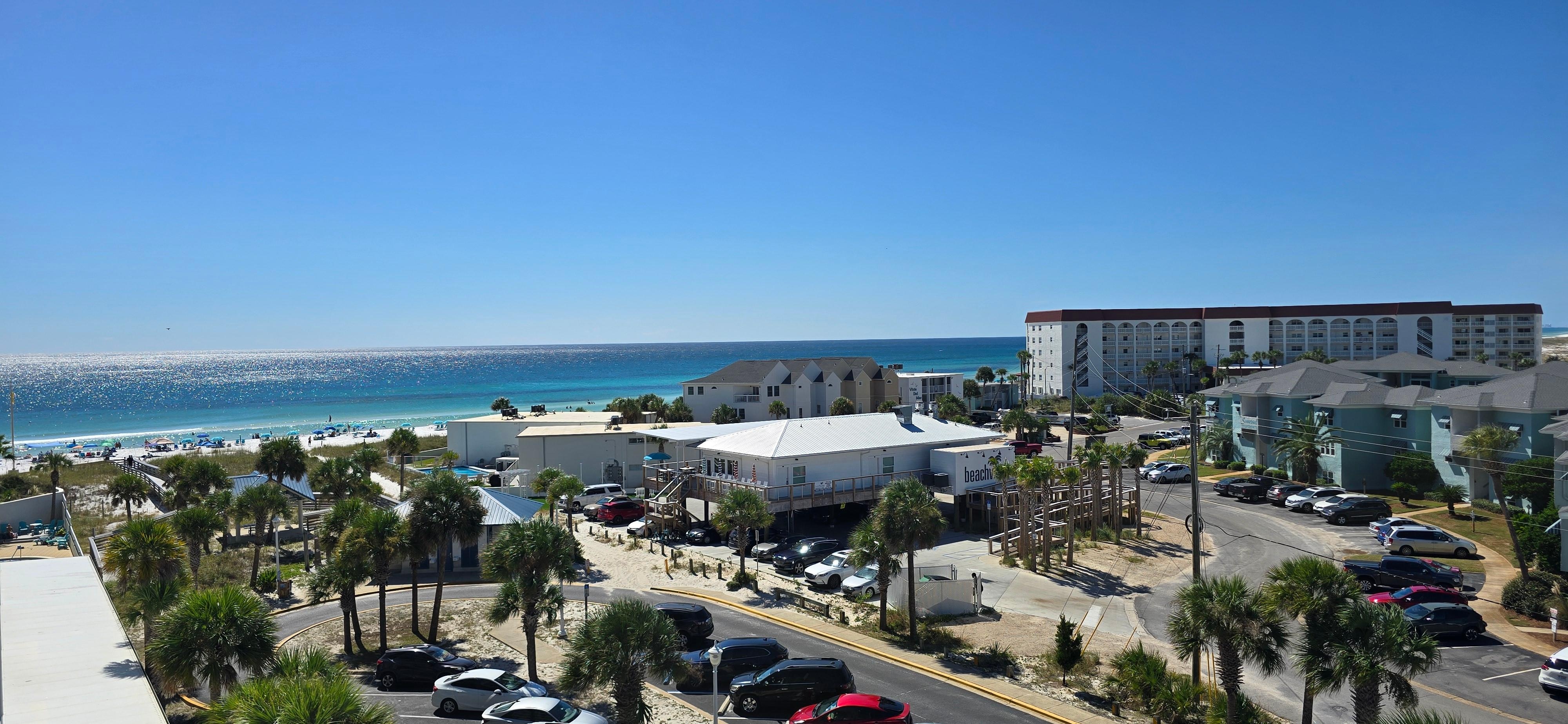 View from our balcony 