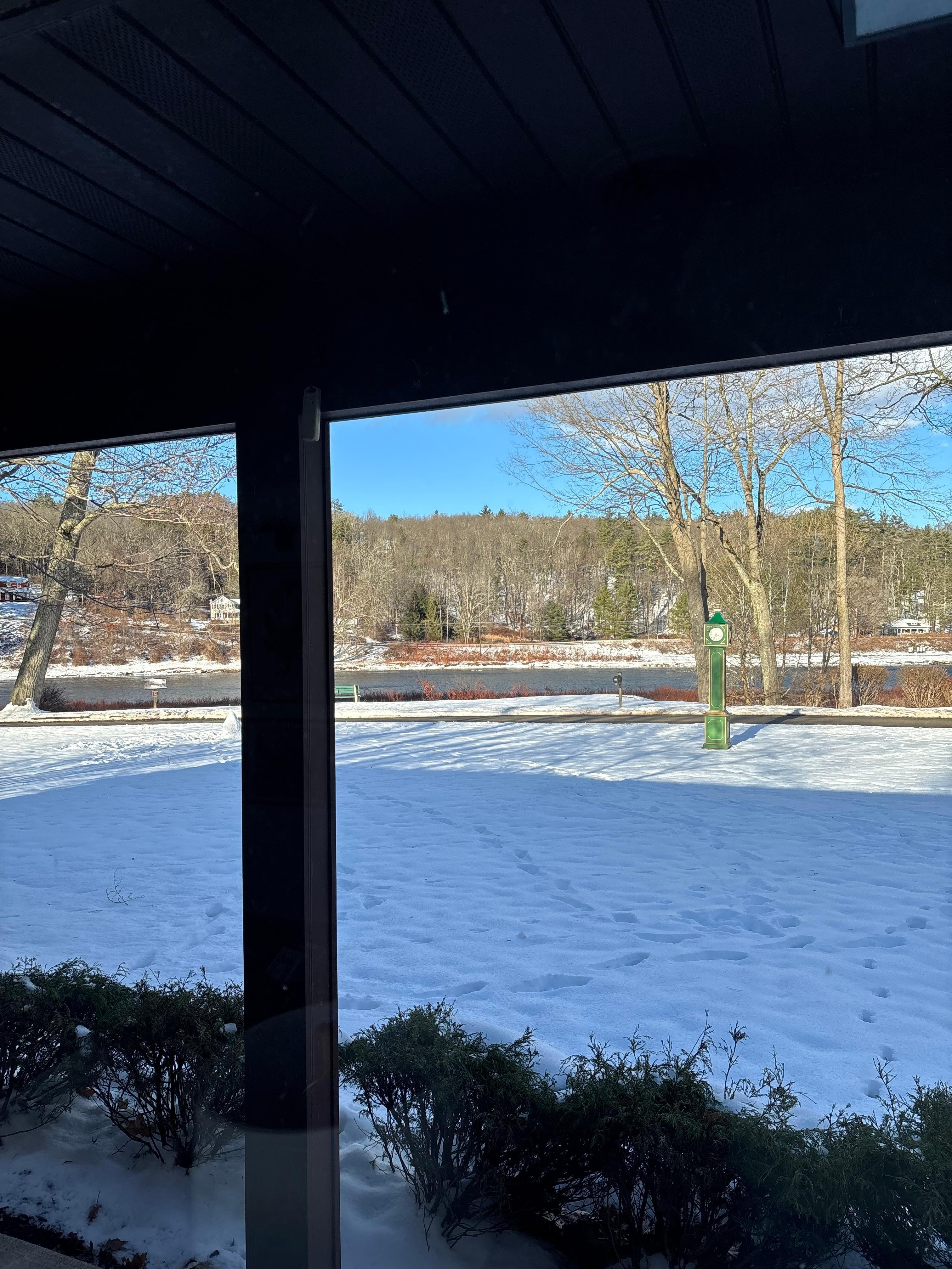 View from living room 