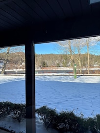 View from living room