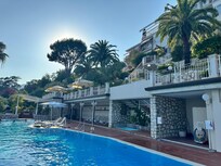 Blick vom Pool