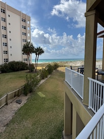 View from the balcony.