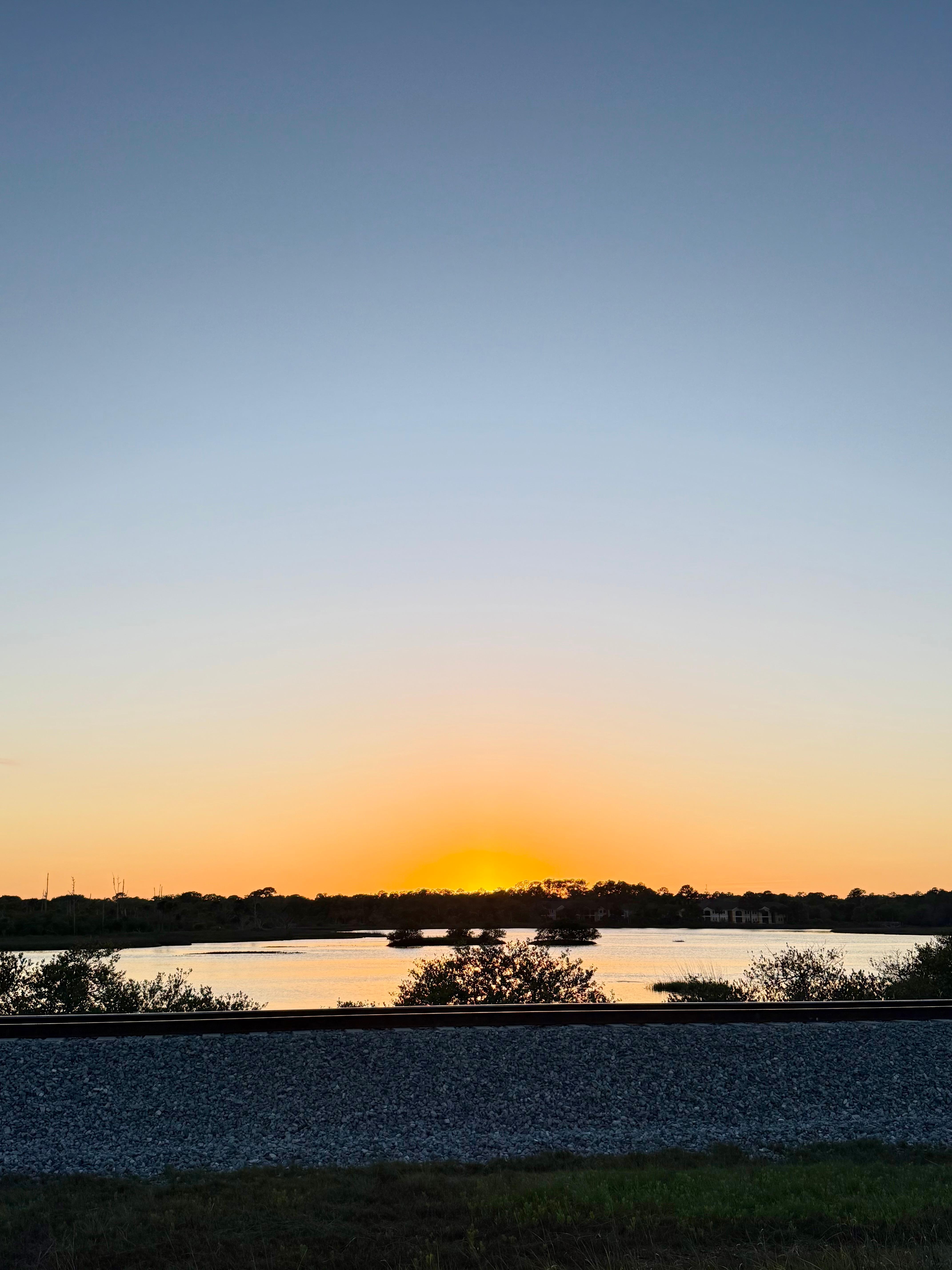 That was my view from my room ! A very beautiful sunset 
