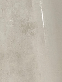 The tub floor