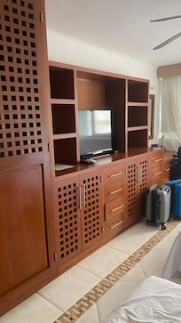 All 3 large bedrooms have these beautiful built in drawers and shelves