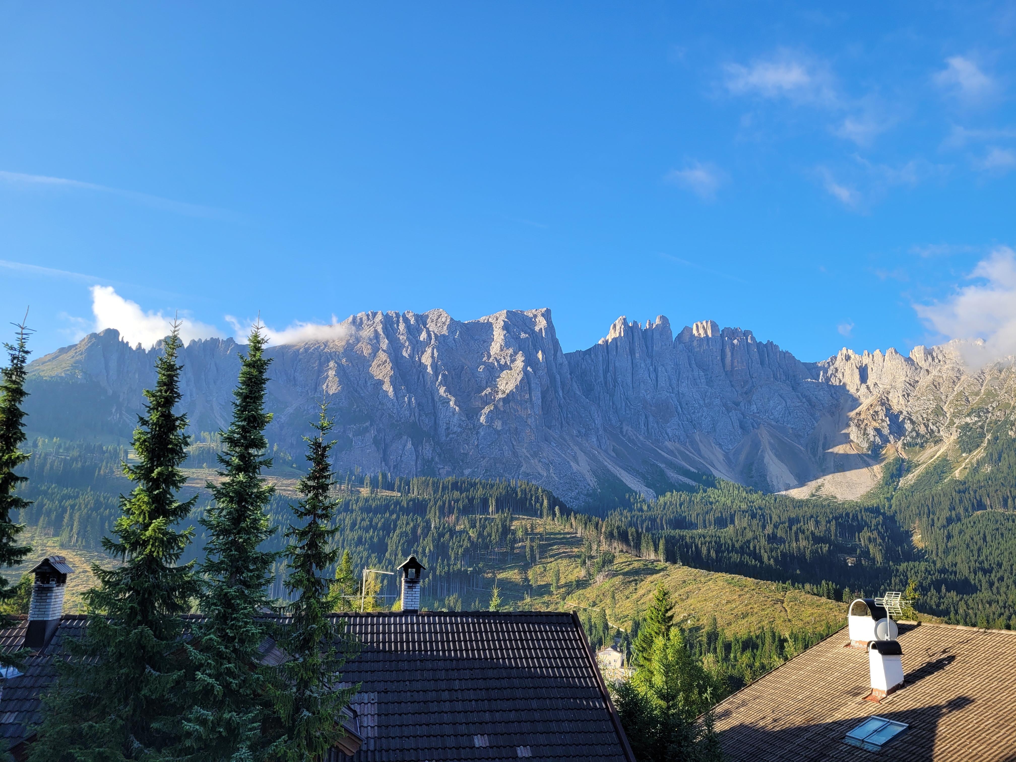 Blick von der Terrasse 