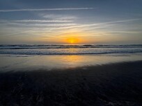 Sun rise from the condo