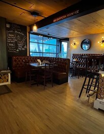 Part of the dining area in the main check in