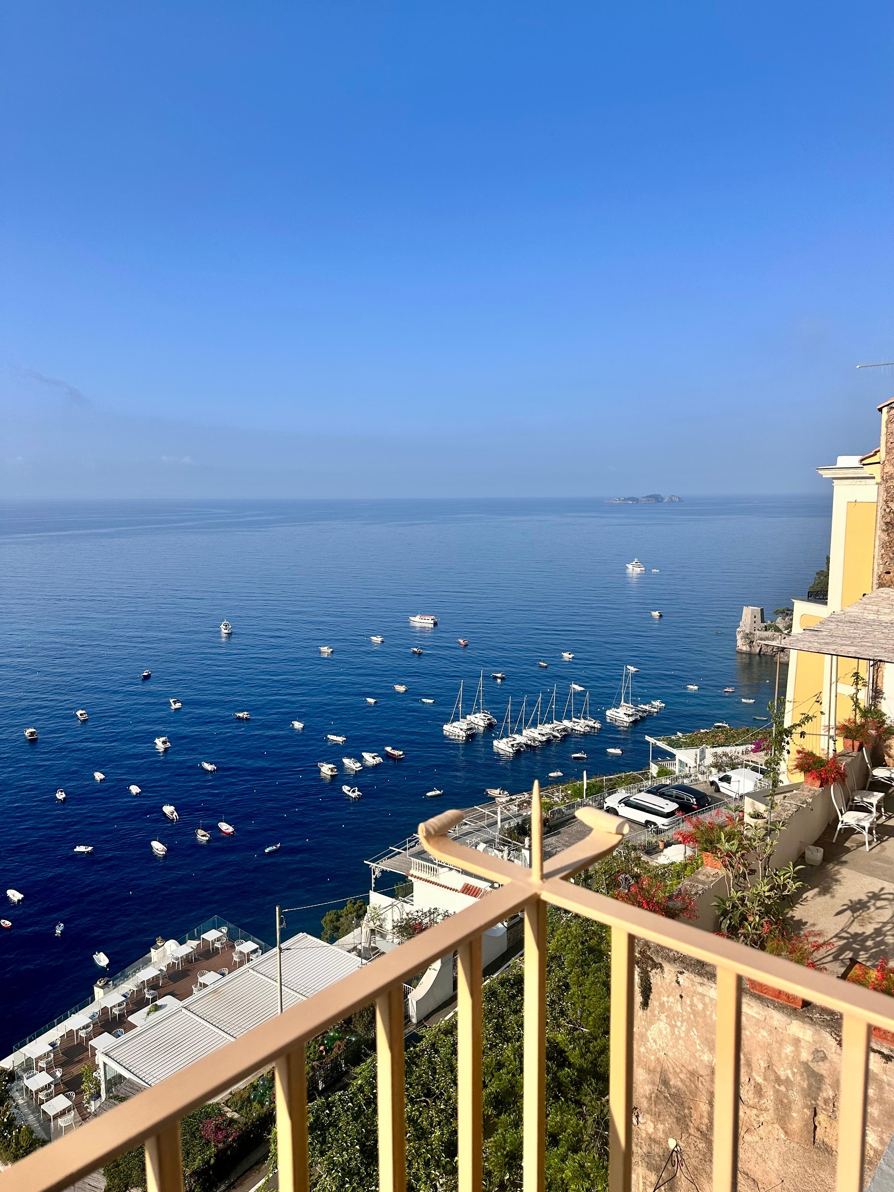 View from our balcony!
