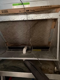 Dirty kitchen appliances