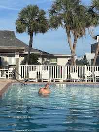 Pool was beautiful and we swam a ton!